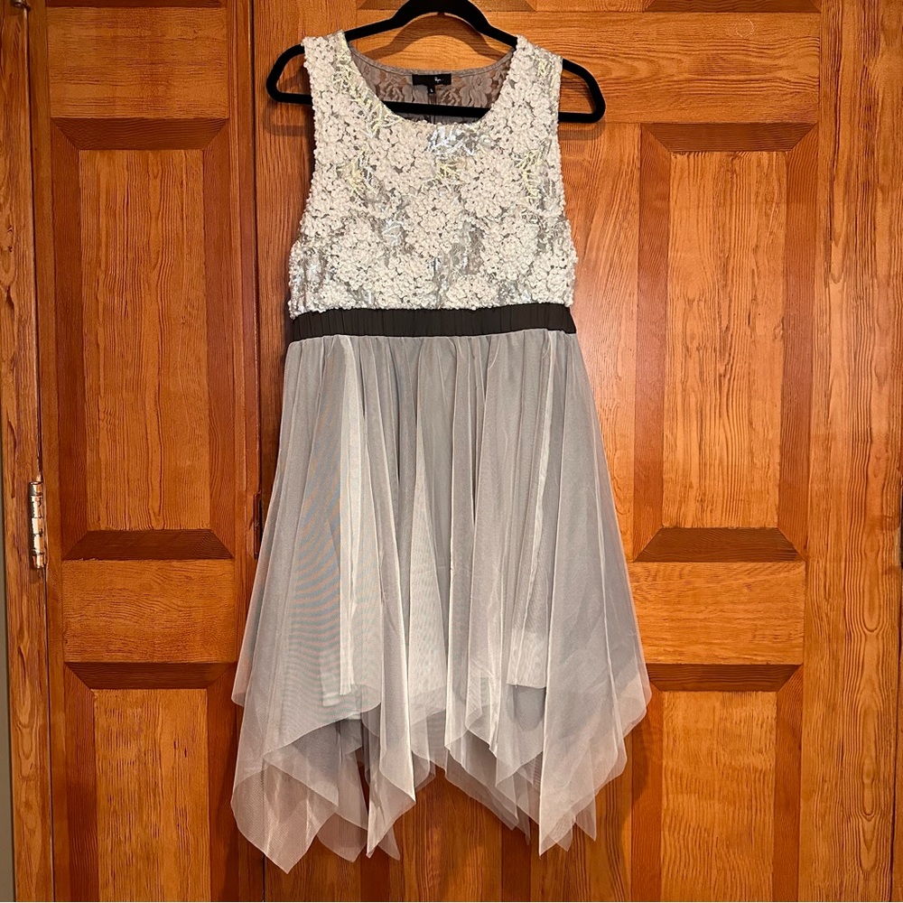 Lace tulle dress